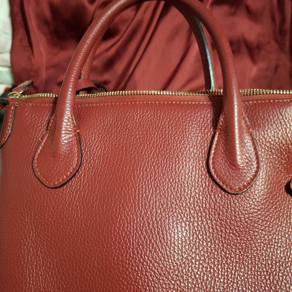 Valentino Ally Red Leather handbag crossbody strap included - Picture 5 of 16